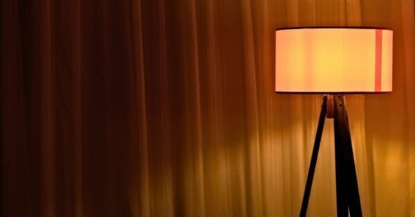 Lampu tidur hasil cetak 3d menggunakan bahan petg