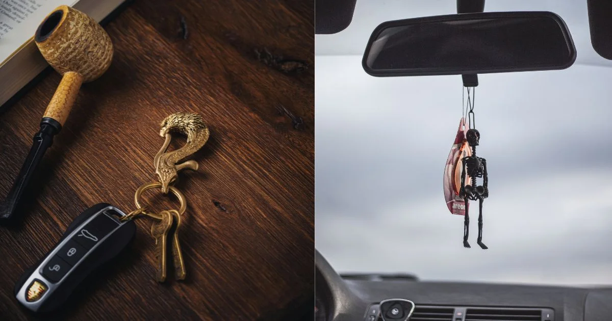 Gantungan kunci mobil